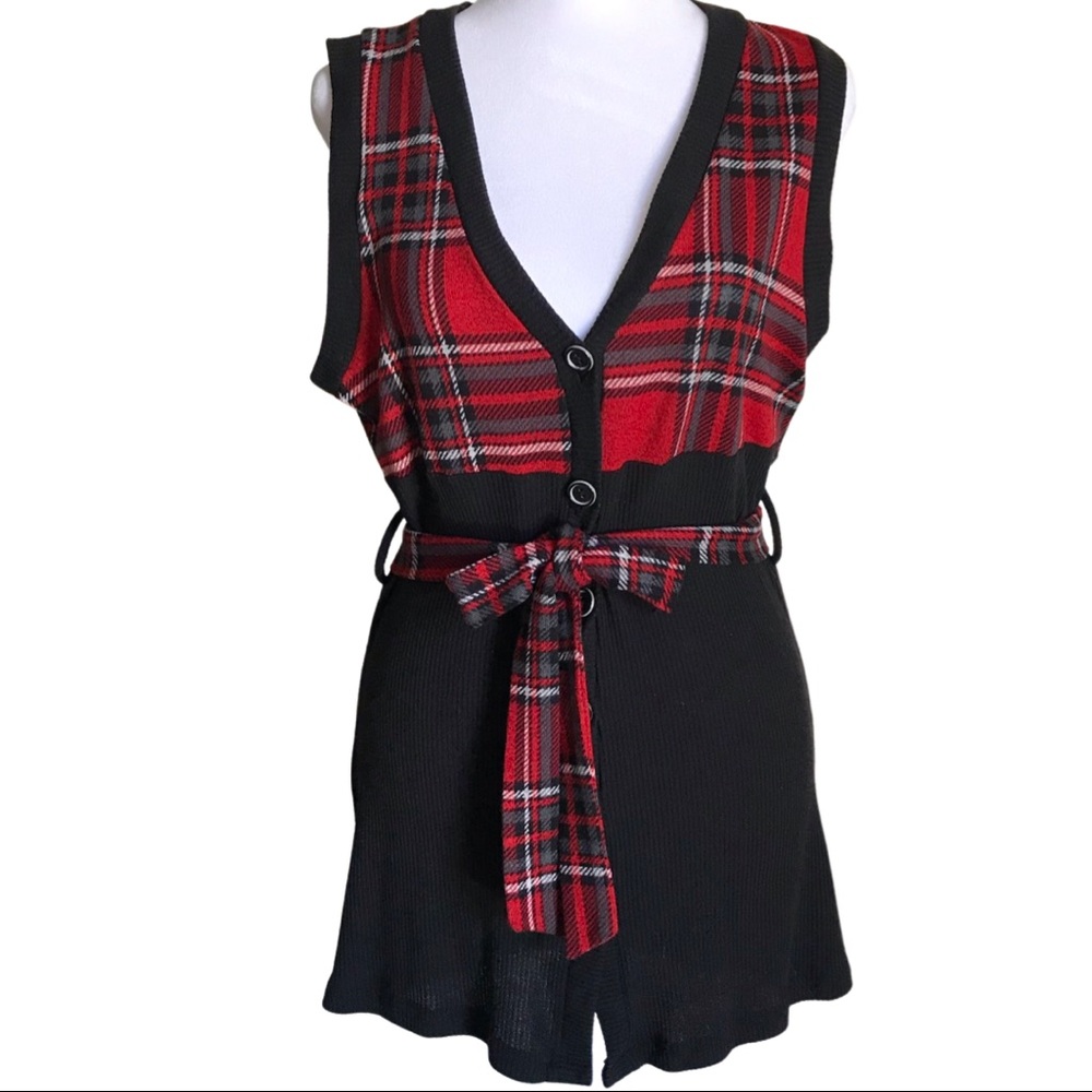 Plaid Vest or Shirt